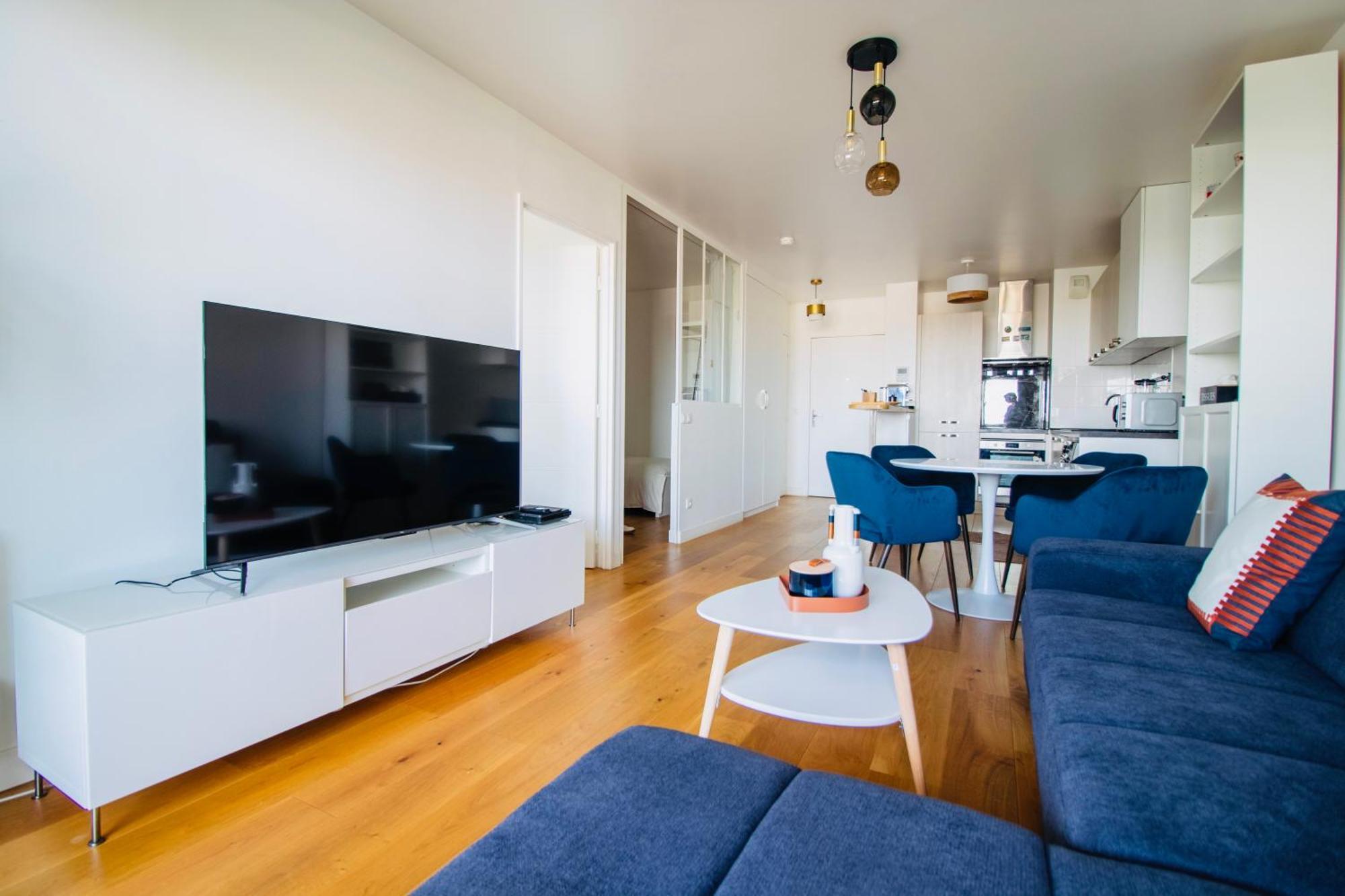 Luxury 2 Rooms Apartment With Balcony Puteaux Buitenkant foto