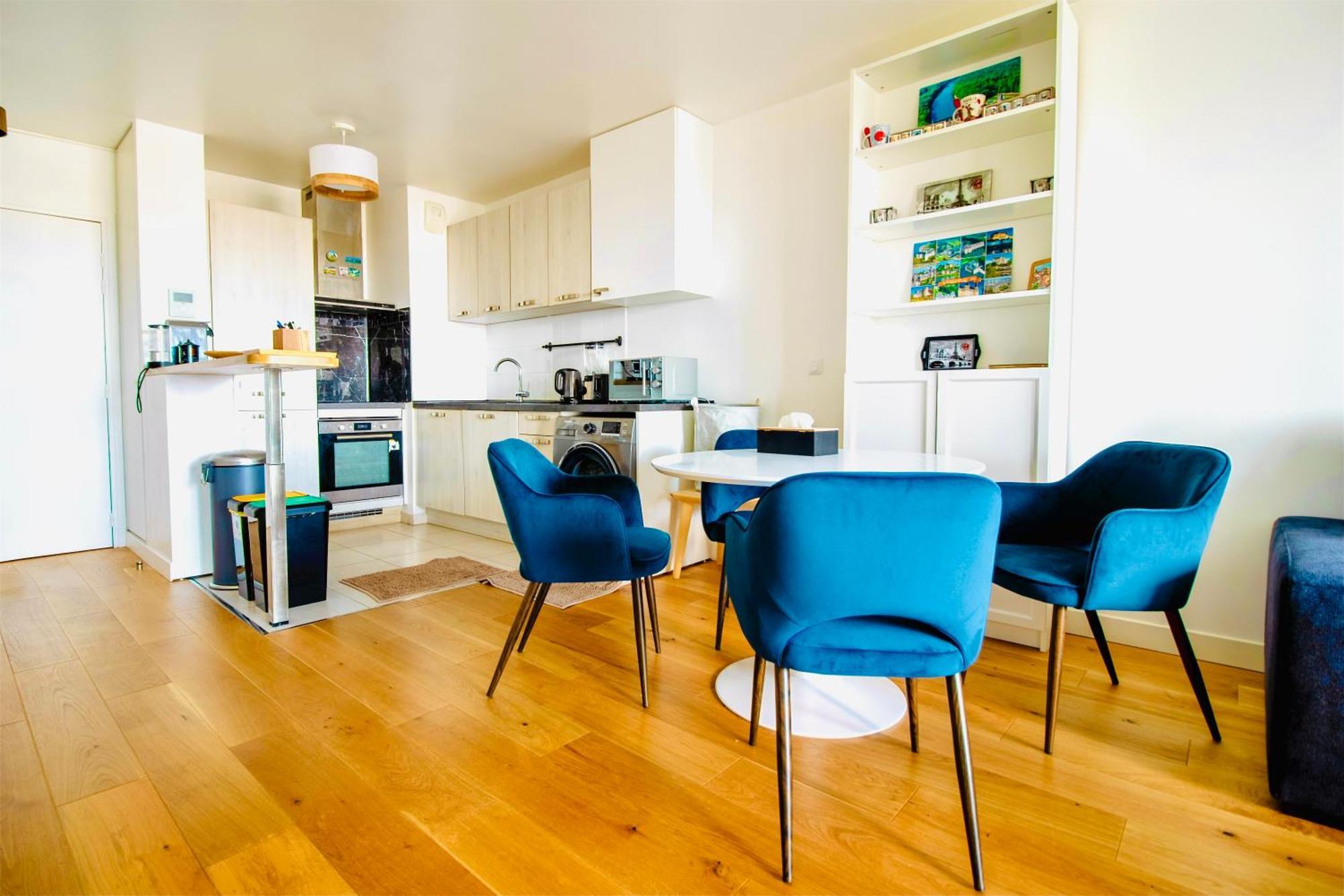 Luxury 2 Rooms Apartment With Balcony Puteaux Buitenkant foto