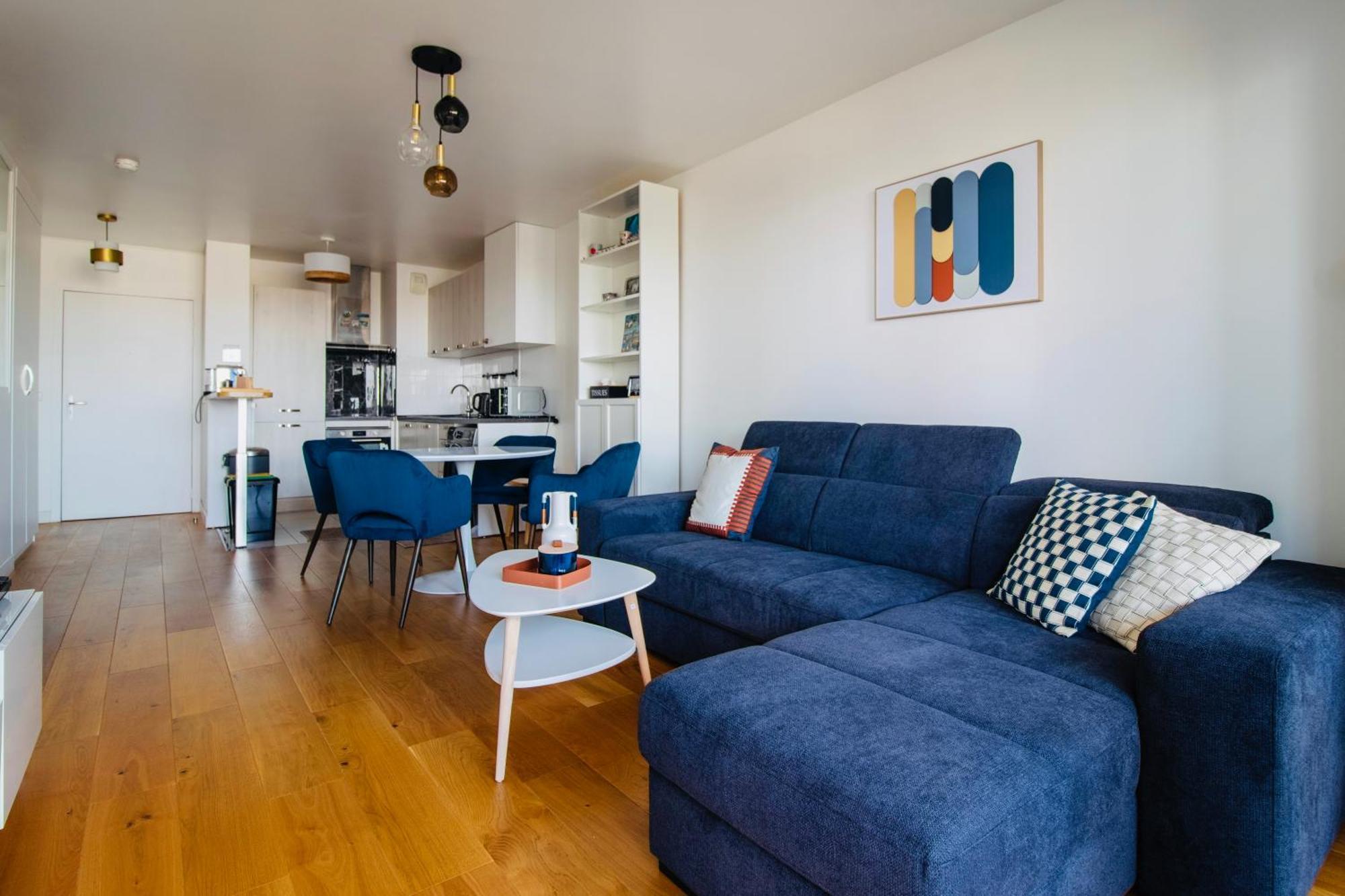 Luxury 2 Rooms Apartment With Balcony Puteaux Buitenkant foto